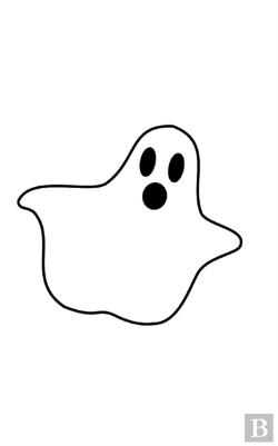 Bertrand.pt - Halloween Ghost  Creative Journal