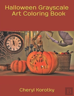 Bertrand.pt - Halloween Grayscale Art Coloring Book