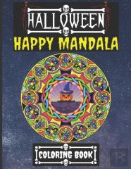 Halloween Happy Mandala Coloring Book