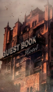 Halloween Haunted  Hotel  Guest Book