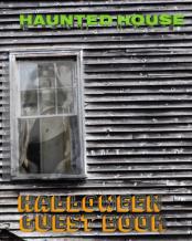 Halloween Haunted House Guest Book