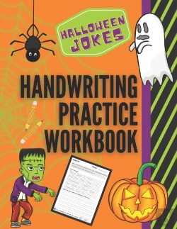 Bertrand.pt - Halloween Jokes Handwriting Practice Workbook