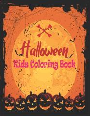 Halloween Kids Coloring Book
