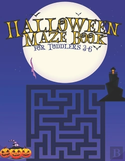 Bertrand.pt - Halloween Maze Book For Toddlers 3-6