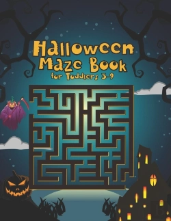 Bertrand.pt - Halloween Maze Book For Toddlers 3-9