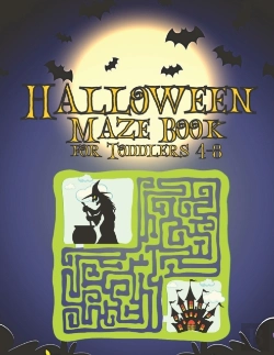 Bertrand.pt - Halloween Maze Book For Toddlers 4-8