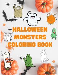 Halloween Monsters Coloring Book