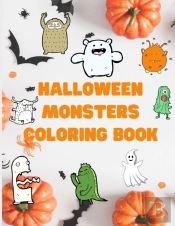Halloween Monsters Coloring Book