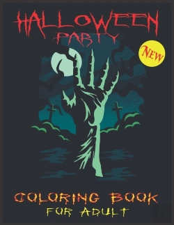 Bertrand.pt - Halloween Party Coloring Book For Adult