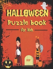 Halloween Puzzle Book For Kids Rip..
