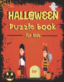 Bertrand.pt - Halloween Puzzle Book For Kids Rip..