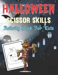 Halloween Scissor Skill Book For Kids
