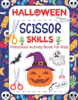 Bertrand.pt - Halloween Scissor Skills Activity Book For Kids