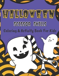 Bertrand.pt - Halloween Scissor Skills |Coloring & Activity Book For Kids
