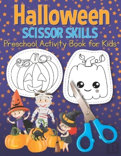 Bertrand.pt - Halloween Scissor Skills Preschool Activity Book For Kids