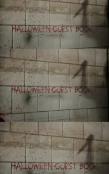 Halloween  Scream Creative Journal  Guest Book