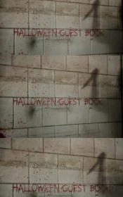 Halloween  Scream Creative Journal  Guest Book