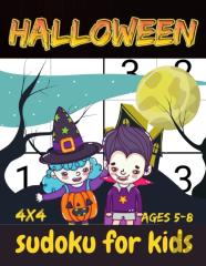 Halloween Sudoku For Kids Ages 5-8