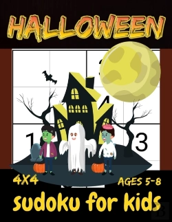 Bertrand.pt - Halloween Sudoku For Kids Ages 5-8