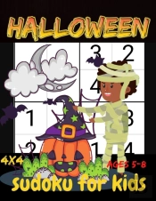 Halloween Sudoku For Kids Ages 5-8