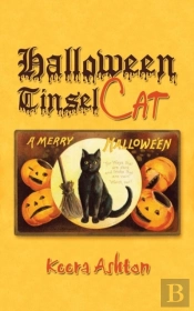 Halloween Tinsel Cat