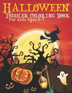 Bertrand.pt - Halloween Toddler Coloring Book For Kids Ages 2-7