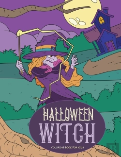 Bertrand.pt - Halloween Witch Coloring Book For Kids