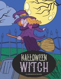 Bertrand.pt - Halloween Witch Coloring Book For Kids
