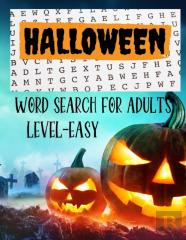 Halloween Word Search Book -Level Easy