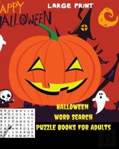 Halloween Word Search Fang-Tastic Word Puzzles For Adults