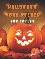 Halloween Word Search For Adults Large Print