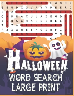 Bertrand.pt - Halloween Word Search Large Print