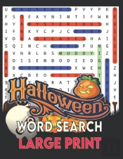 Halloween Word Search Large Print