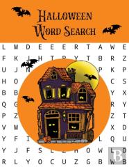 Halloween Word Search