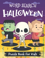 Halloween Word Search Puzzle Book For Kids