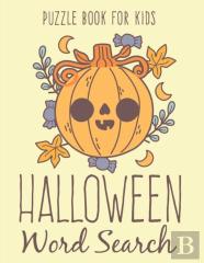 Halloween Word Search Puzzle Book For Kids