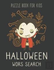 Halloween Word Search Puzzle Book For Kids