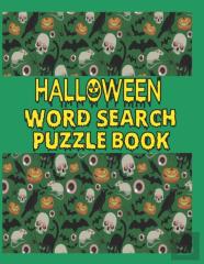 Halloween Word Search  Puzzle Book