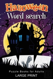 Halloween Word Search Puzzle Books For Adults Large Print