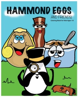 Bertrand.pt - Hammond Eggs And Friends Coloring Book For Kids Ages 1-8