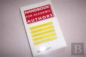 Handbook For Academic Authors