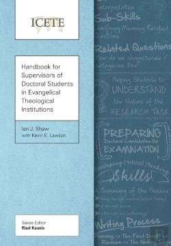 Bertrand.pt - Handbook For Supervisors Of Doctoral Students In Evangelical Theological Institutions