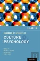 Handbook Of Advances In Culture And Psychology, Volume 6