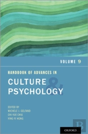 Handbook Of Advances In Culture And Psychology