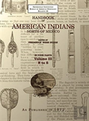 Handbook Of American Indians Volume 3