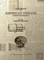 Handbook Of American Indians Volume 4