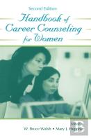 Handbook Of Career Counseling For Women