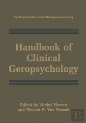 Handbook Of Clinical Geropsychology