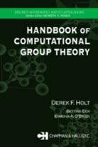 Handbook Of Computational Group Theory