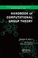 Handbook Of Computational Group Theory